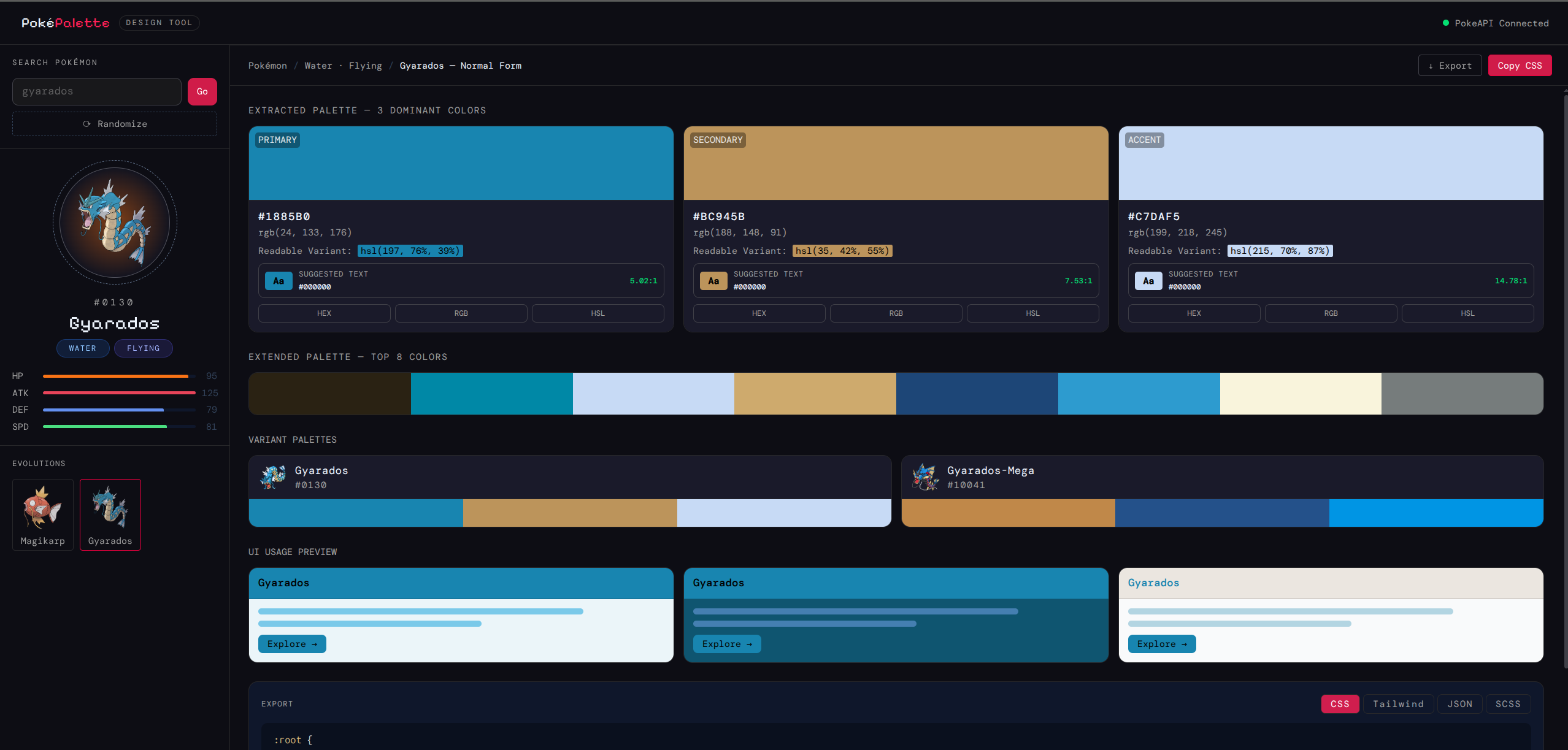 PokéPalette screenshot